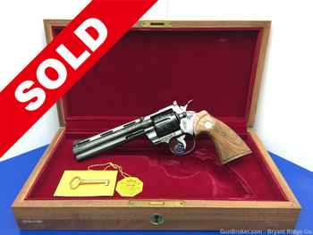 1976 Colt Python .357 Mag Royal Blue 6" *GORGEOUS CLASS A FACTORY ENGRAVED*