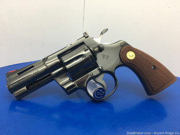 1984 Colt Python .357 Mag Blue *HOLY GRAIL 3" PYTHON* Collector Grade!