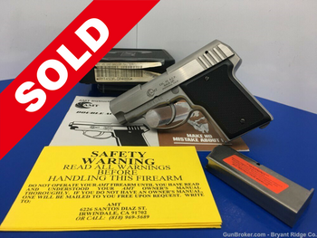 AMT Backup Large Frame .45 Acp Stainless 3" *AWESOME DOUBLE ACTION PISTOL*