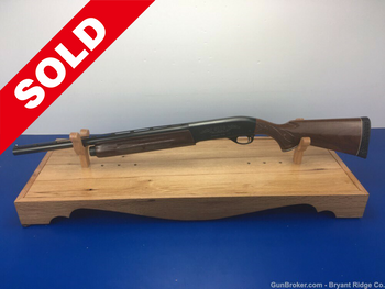 Remington 1100 12ga Blue 21" *GORGEOUS CHECKERED PISTOL GRIP STOCK*