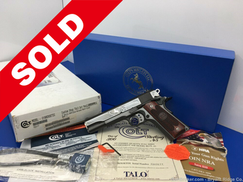 Colt Sterling .45 ACP XSE Government Talo Exclusive *1 OF ONLY 300 MADE!*