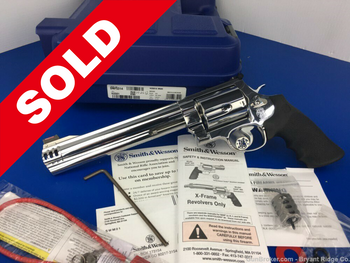 Smith Wesson 500 .500 S&W 8.3" *STUNNING BRIGHT STAINLESS FINISH*