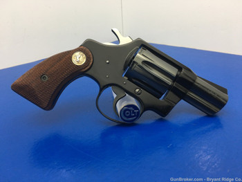1977 Colt Agent .38 Special Blue 2" *AWESOME SECOND ISSUE MODEL*