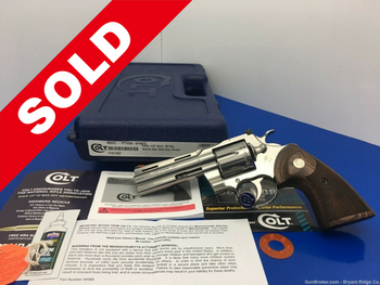 2020 Colt Python .357 Mag Stainless 4.25" *INCREDIBLE 2020 SNAKE REVOLVER*