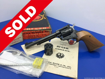 1970 Ruger Super Single Six .22 LR/WMR 6.5" *3 SCREW CONFIGURATION*