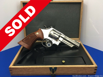 1980 Smith & Wesson 27-2 .357 MAG 4" *RARE NICKEL 3T'S MODEL*