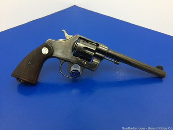 Colt US Army 1903 DA .38 LC Blue 6" *AWESOME PIECE OF COLT HISTORY*