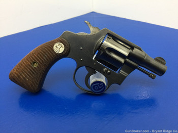 Colt Bankers Special .38spl 2" *ABSOLUTELY INCREDIBLE PREWAR EXAMPLE*