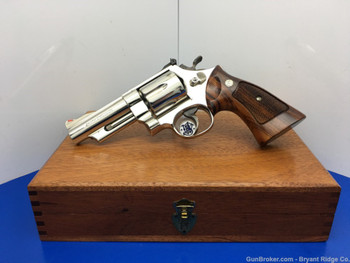 1973 Smith & Wesson 57 .41 Mag *ULTRA RARE NICKEL FINISH 3 T'S MODEL*