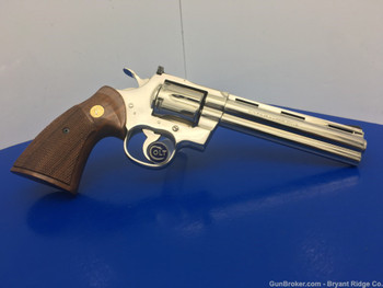 1979 Colt Python .357 Mag 6" *SCARCE NICKEL FINISH*