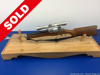 1984 Ruger Mini 14 .223 Rem 18.5" Stainless *WITH MICRO TRAC RIFLE SCOPE*