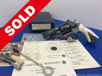 1973 Smith Wesson 27-2 .357mag *ULTRA RARE 3.5" BARREL* Consumer Unfired