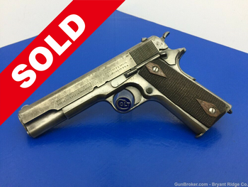 1914 Colt 1911 Commercial .45acp Blue *EARLY COMMERCIAL MODEL 1911A1*