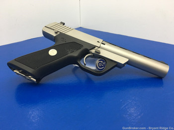 1994 Colt 22 .22 LR Stainless 4.5" *INCREDIBLE COLT CADET TARGET PISTOL*