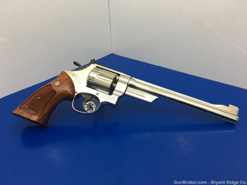 1979 Smith & Wesson 27-2 .357 Mag Nickel 8 3/8" *CONSUMER UNFIRED* Stunning