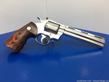 1982 Colt Python .357 Mag 6" *BREATHTAKING BRIGHT STAINLESS FINISH*