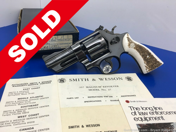 1973 Smith Wesson 27-2 .357mag *ULTRA RARE 3.5" BARREL* Consumer Unfired