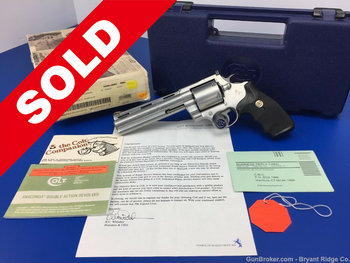 Colt Kodiak .44 Mag Stainless 6" *ULTRA RARE 1 OF ONLY 2000 EVER MADE*