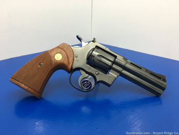 1971 Colt Python .357 Mag Royal Blue 4" *LEGENDARY SNAKE SERIES REVOLVER*