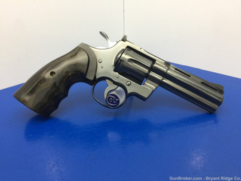 1976 Colt Python .357 Mag 4" *GORGEOUS ROYAL BLUE SNAKE REVOLVER*