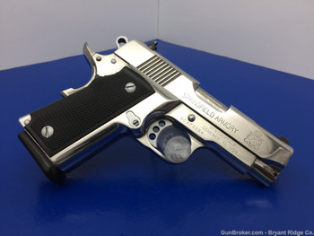 Springfield Armory V10 Ultra Compact .45 Acp 3.5" STUNNING BRIGHT STAINLESS