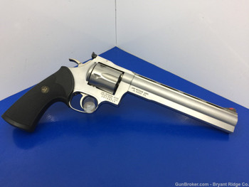 Dan Wesson 44 .44 Mag Stainless 8" *GORGEOUS DOUBLE ACTION REVOLVER*