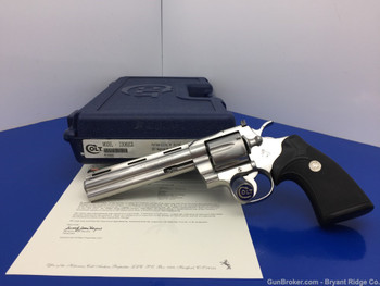 1998 Colt Python Elite .357 Mag Stainless 6" *COLT CHAIRMAN'S COLLECTION*