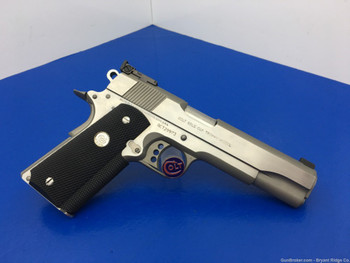2011 Colt Gold Cup Trophy .45 ACP Stainless 5" *STUNNING SEMI-AUTO PISTOL*