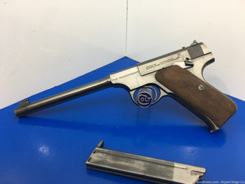 1931 Colt Woodsman .22 Lr Blue 6" *EARLY FIRST GENERATION MODEL*