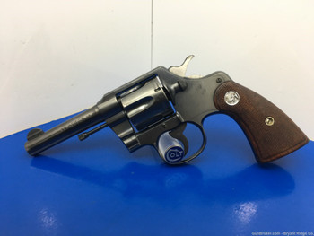 1943 Colt Official Police .38 Special Blue 4" *GREAT PRE-WAR EXAMPLE*