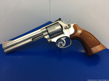 Smith & Wesson 686-1 .357 Mag Stainless 6" *AMAZING DISTINGUISHED COMBAT*