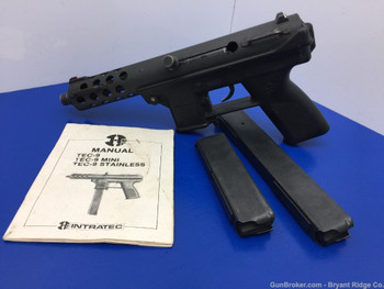 1984 Intratec Tec-9 KG-99 Blue 9mm 5" *ICONIC BLOWBACK SEMI AUTO*