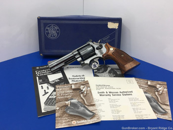 1980 Smith Wesson 586 .357 Mag Blue 4" *VERY EARLY PRODUCTION EXAMPLE!*