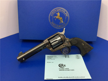 1996 Colt Single Action Army .44-40 Blue/Case 4.75" *3RD GENERATION MODEL*