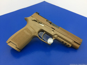 2018 Sig Sauer M17 9mm Coyote Tan 4.7" *1 OF 5000 EVER MADE*