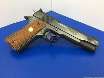 1983 Colt Service Model Ace .22lr Royal Blue 5" *ABSOLUTELY GORGEOUS PIECE*