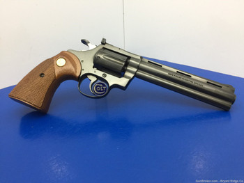 1981 Colt Diamondback .22lr Royal Blue 6" *LEGENDARY SNAKE SERIES REVOLVER*