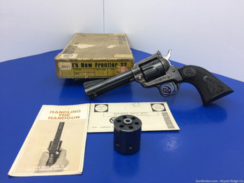 1973 Colt New Frontier .22 Lr Blue 4.25" *INCREDIBLE DUAL CYLINDER MODEL*