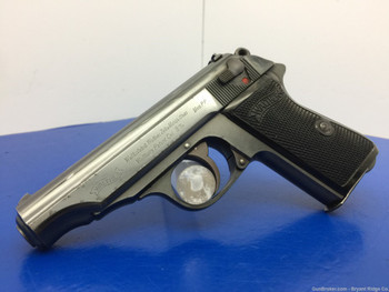 Walther Model PP 9mm Kurtz Blue 3.3" *AMAZING GERMAN MADE PISTOL*
