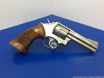 1991 Smith Wesson 686-3 .357 Mag Stainless 4" *AWESOME DOUBLE ACTION*