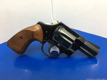 1976 Colt Cobra .38 Spl Blue 2" *AWESOME 2ND ISSUE MODEL* Stunning Example