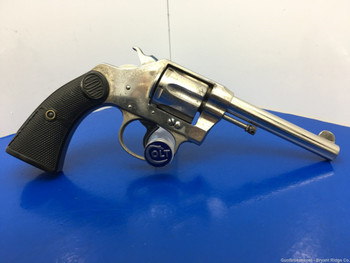 Colt New Police .32 Colt Nickel 4" *PRE WAR NICKEL COLT WITH FIRE BLUE*