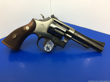 1975 Smith Wesson 48-3 .22 MRF Blue 4" *DESIRABLE PINNED & RECESSED MODEL*