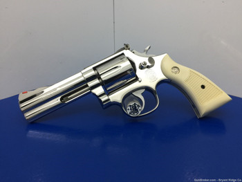 1993 Smith & Wesson 686 .357 Mag 4" *BREATHTAKING BRIGHT STAINLESS*