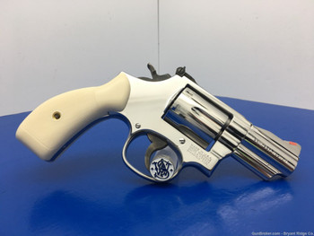 1998 Smith Wesson 66 Pre-Lock 2.5" *BREATHTAKING BRIGHT STAINLESS FINISH!*