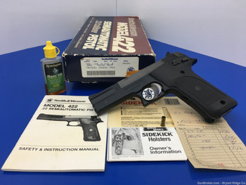 1987 Smith & Wesson 422 .22 Lr 4.5" *COLLECTABLE S&W .22 SEMI AUTO PISTOL*