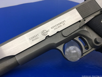 AMT Combat Government .45 Acp Stainless 5" *ULTRA RARE 1 OF 1000 EVER MADE*