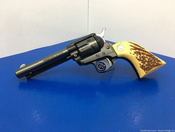 1967 Colt Frontier Scout Model 62 .22 Lr 4.75" *RARE MIDNIGHT BLUE FINISH*