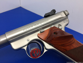 1995 Ruger Mark II Target .22 Lr Stainless *AMAZING 10" BULL BARREL!*