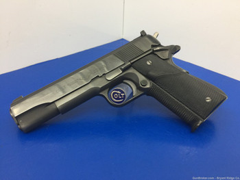 1981 Colt Service Model Ace .22 Lr ROYAL BLUE *INCREDIBLE SEMI-AUTO PISTOL*